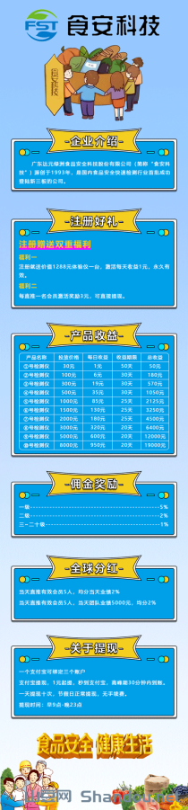 首码《绿洲食安》：纯撸二十代收益，每日躺赚收益，提现秒到账