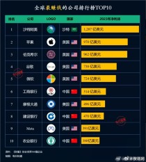 世界上最赚钱国家企业,全球最赚钱的50家公司：沙特最有钱，美国25家，中国呢？